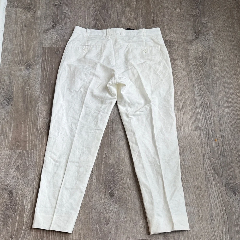 Studiosuits White Linen Pants